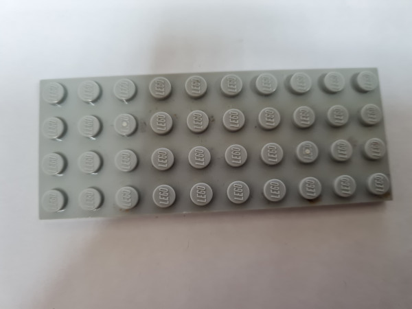 Noppenstein Platte 4x10 Noppen (Lego 3030) 1 Stück