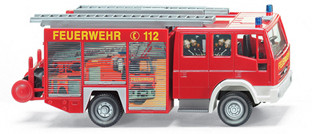 Wiking 6110337 Feuerwehr LF 16 / 12 Iveco Eurofire