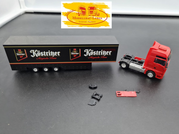 Herpa 082 MAN TGA Sattelzug Köstritzer